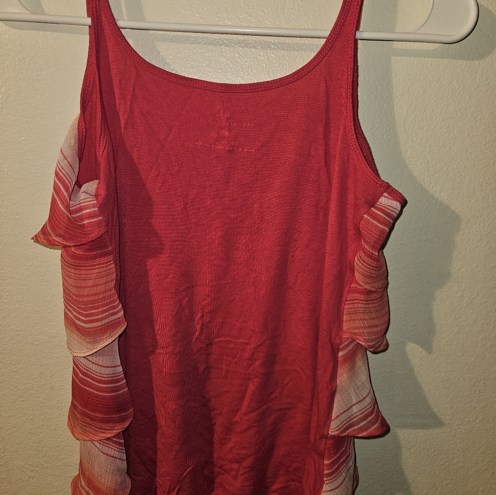 New York & Company Womans Pink Tank Top Size S - Picture 5 of 9